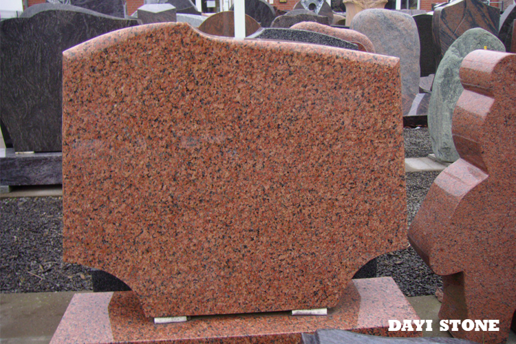 Upright Headstones TianShan Red Granite Monument - Dayi Stone Upright Headstones TianShan Red Granite Monument - Dayi Stone